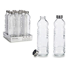 Стеклянная бутылка Vivalto, (8 x 31 x 8 cm) (1100 ml) цена и информация | Стаканы, фужеры, кувшины | 220.lv