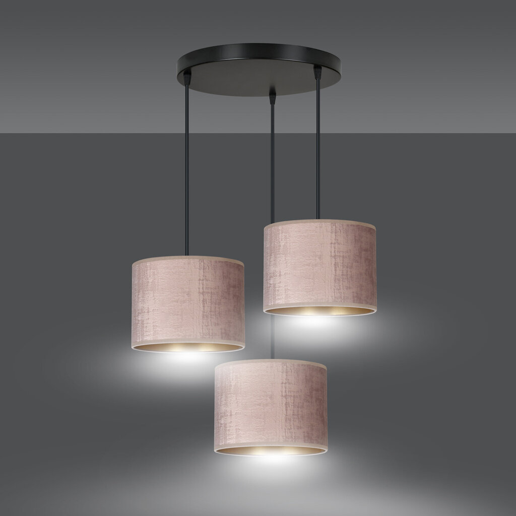 Emibig piekaramā lampa Hilde 3 BL Premium Rose cena un informācija | Piekaramās lampas | 220.lv