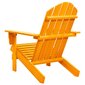 Dārza krēsls Adirondack, oranžs cena un informācija | Dārza krēsli | 220.lv