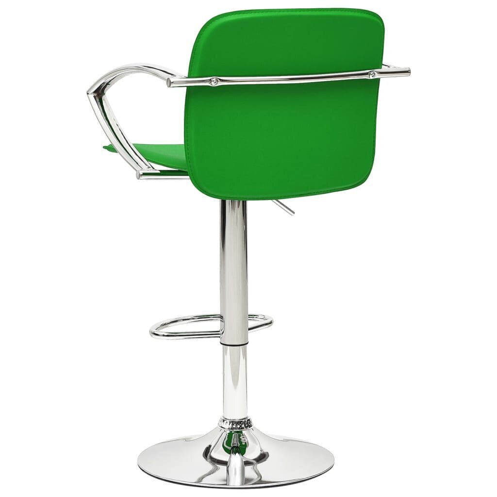 Bāra krēsli, 2gab, zaļi cena un informācija | Virtuves un ēdamistabas krēsli | 220.lv