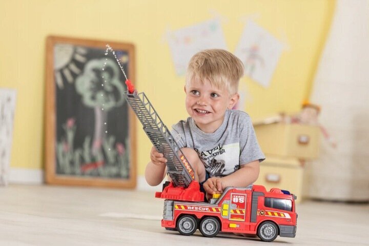 Ugunsdzēsēju mašīna ar skaņām un gaismām Simba Dickie Toys, 201137002 cena un informācija | Rotaļlietas zēniem | 220.lv