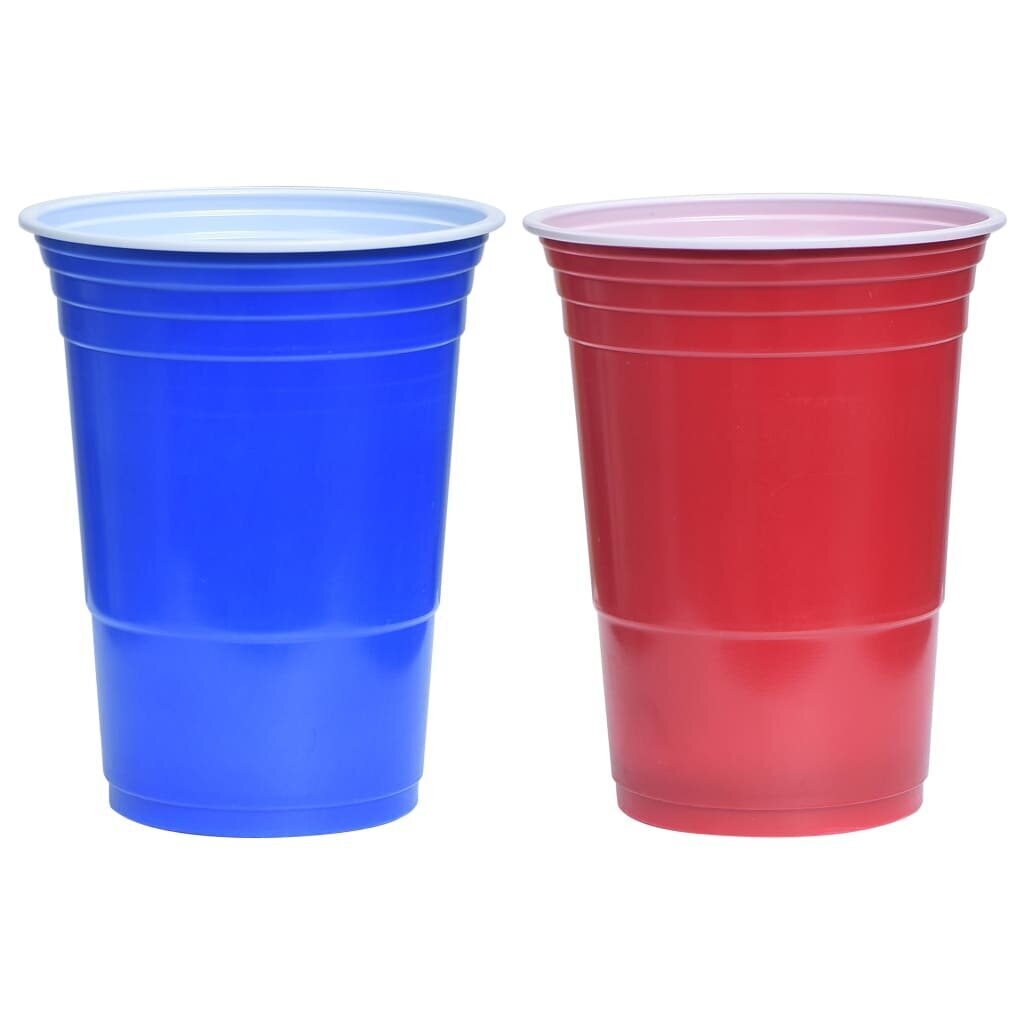 Beer pong alus tenisa galda spēļu komplekts, 0,5 l, plastmasa цена и информация | Svētku dekorācijas | 220.lv