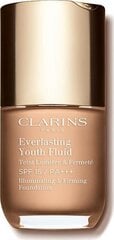 Grima bāze Clarins Everlasting Youth Fluid 108 Sand, 30 ml cena un informācija | Grima bāzes, tonālie krēmi, pūderi | 220.lv