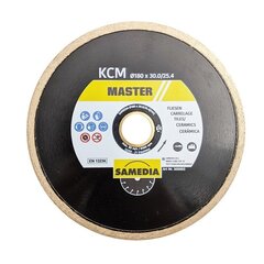 Dimanta disks SAMEDIA KCM 180x30/25,4x1,6 cena un informācija | Rokas instrumenti | 220.lv