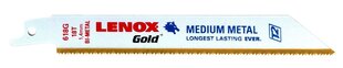 Zoben.asm. metālam Lenox GOLD 150mm18TPI cena un informācija | Rokas instrumenti | 220.lv