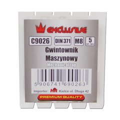 Vītņurbis M5x0,8mm 10gab cena un informācija | Rokas instrumenti | 220.lv