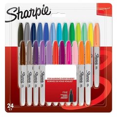 Набор маркеров Sharpie, 24 шт. цена и информация | Принадлежности для рисования, лепки | 220.lv