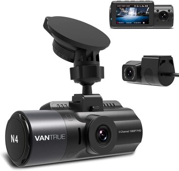 3-канальный видеорегистратор Vantrue N4 2.5K цена и информация | Видеорегистраторы | 220.lv