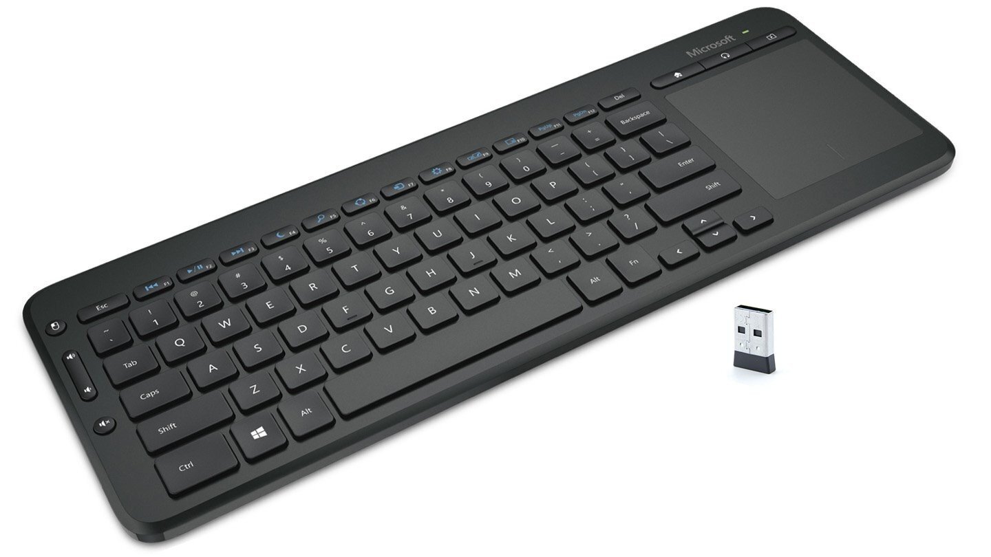 Microsoft USB klaviatūra All-in-One melns цена и информация | Mobilo telefonu aksesuāri | 220.lv