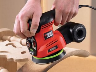 Black&Decker szlifierka oscylacyjna KA 280 4w1 z akcesoriami (KA280) цена и информация | Шлифовальные машины | 220.lv