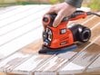 Black&Decker szlifierka oscylacyjna KA 280 4w1 z akcesoriami (KA280) цена и информация | Slīpmašīnas | 220.lv