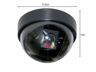 Dummy Camera Dome Camera LED Dome cena un informācija | Novērošanas kameras | 220.lv