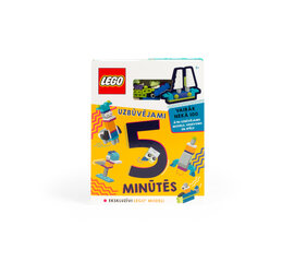 LEGO® Iconic Книга с заданиями Здания за 5 минут, на латышском языке цена и информация | Kонструкторы | 220.lv