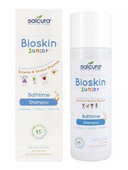 Детский шампунь для сухой кожи Salcura Bioskin Junior 200 мл цена и информация | Косметика для мам и детей | 220.lv