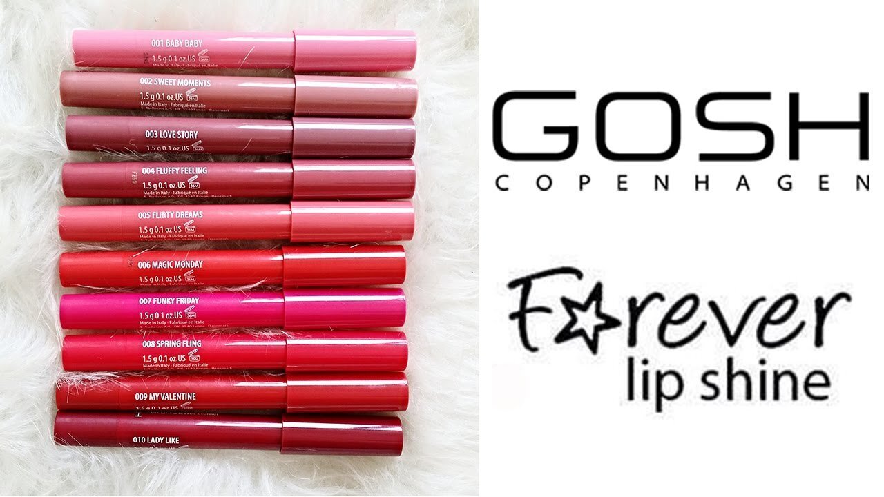 Zīmuļveida lūpu krāsa Gosh Forever Lip Shine 1,5 g, 007 Funky Friday цена и информация | Lūpu krāsas, balzāmi, spīdumi, vazelīns | 220.lv