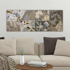 Репродукция на холсте Мозаика, 30x80 см цена и информация | Картины | 220.lv