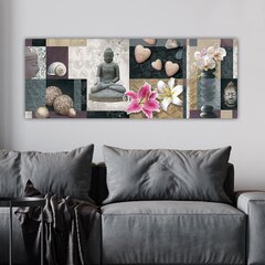 Репродукция на холсте Мозаика, 30x80 см цена и информация | Картины | 220.lv
