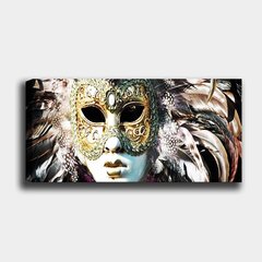 Reprodukcija uz audekla Maska, 30x80 cm cena un informācija | Gleznas | 220.lv