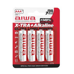 Aiwa AB-AAALR03/4 цена и информация | Батарейки | 220.lv