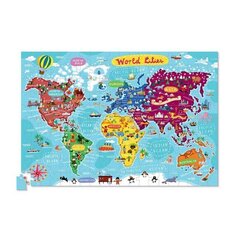 Puzle un plakāts Pasaules pilsētas, 200 detaļas cena un informācija | Puzles, 3D puzles | 220.lv