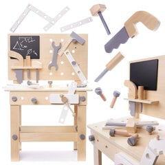 Стенд с деревянными инструментами на столе «Сделай сам» цена и информация | Конструктор автомобилей игрушки для мальчиков | 220.lv