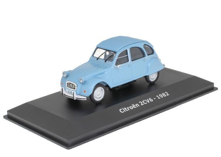 Citroën 2CV6 – 1982 Light Blue HACHETTE Classic Cars 1:43 ADD117 цена и информация | Kolekcionējamie modeļi | 220.lv