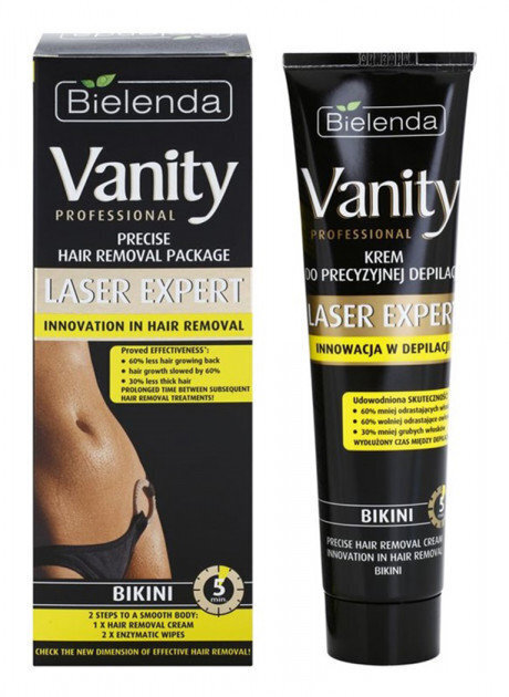 Depilācijas krēms bikini zonai Bielenda Vanity Professional, 100 ml cena un informācija | Depilācijas līdzekļi, vaksācijas piederumi | 220.lv