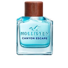 Мужская парфюмерия Canyon Escape Hollister EDT: Емкость - 50 ml цена и информация | Мужские духи | 220.lv