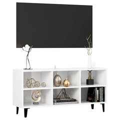 TV skapis, 103,5x30x50 cm, balts cena un informācija | TV galdiņi | 220.lv