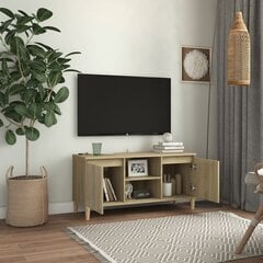 TV skapis, 103,5x35x50 cm, brūns цена и информация | Тумбы под телевизор | 220.lv