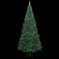 Dirbtinė Kalėdų eglutė su LED lemputėmis, 240 cm, žalia cena un informācija | Mākslīgās egles, vainagi, statīvi | 220.lv