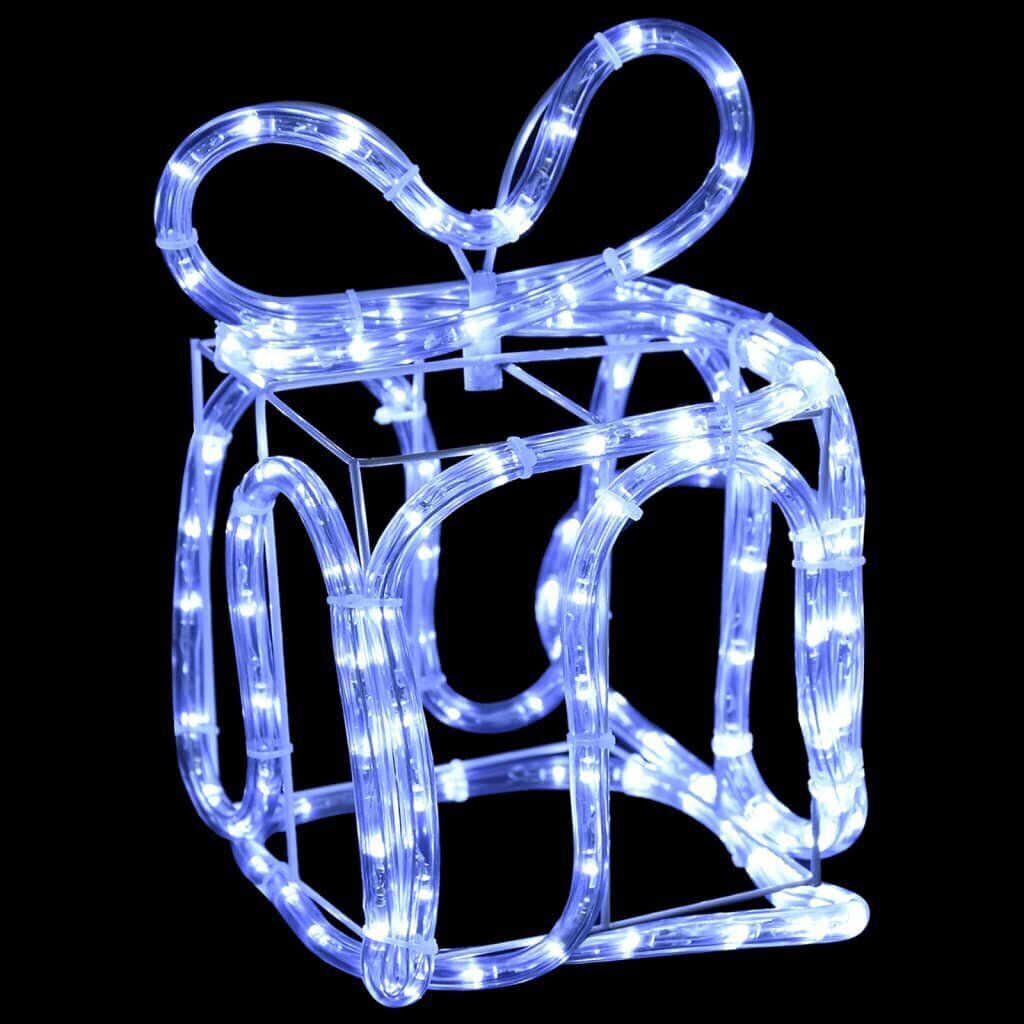 Ziemassvētku rotājumu dāvanu kastes, 180 LED spuldzes cena un informācija | Ziemassvētku dekorācijas | 220.lv