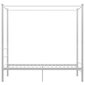 Gultas rāmis ar baldahīnu , balts, 100x200 cm cena un informācija | Gultas | 220.lv