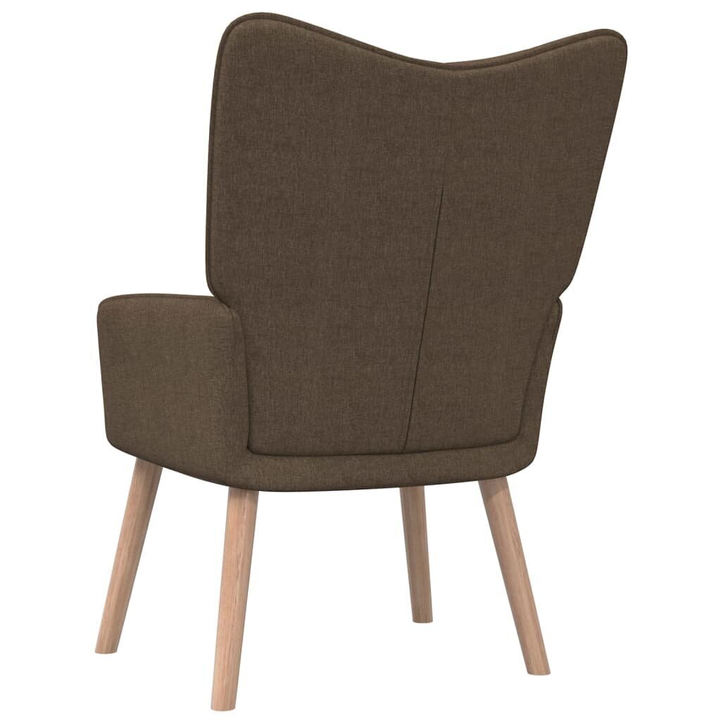 Atpūtas krēsls, brūns, 62x68.5x96 cm cena un informācija | Atpūtas krēsli | 220.lv