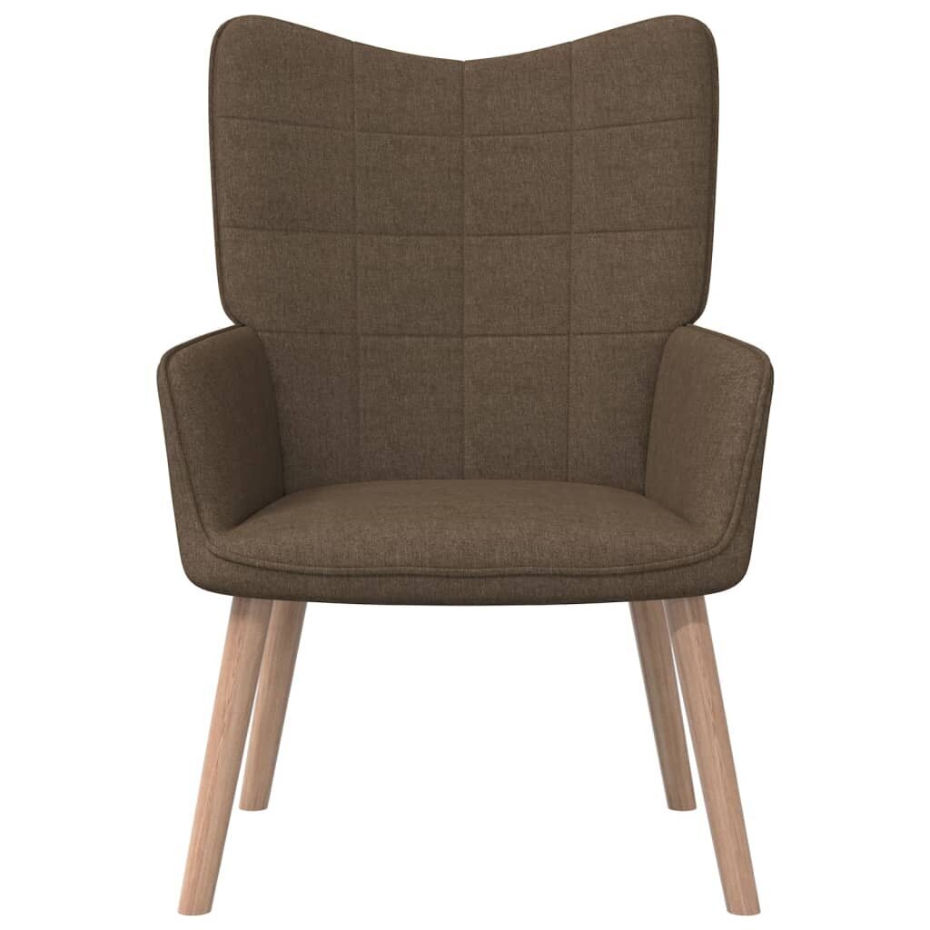 Atpūtas krēsls, brūns, 62x68.5x96 cm цена и информация | Atpūtas krēsli | 220.lv