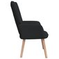Atpūtas krēsls, melns, 62x68.5x96 cm cena un informācija | Atpūtas krēsli | 220.lv