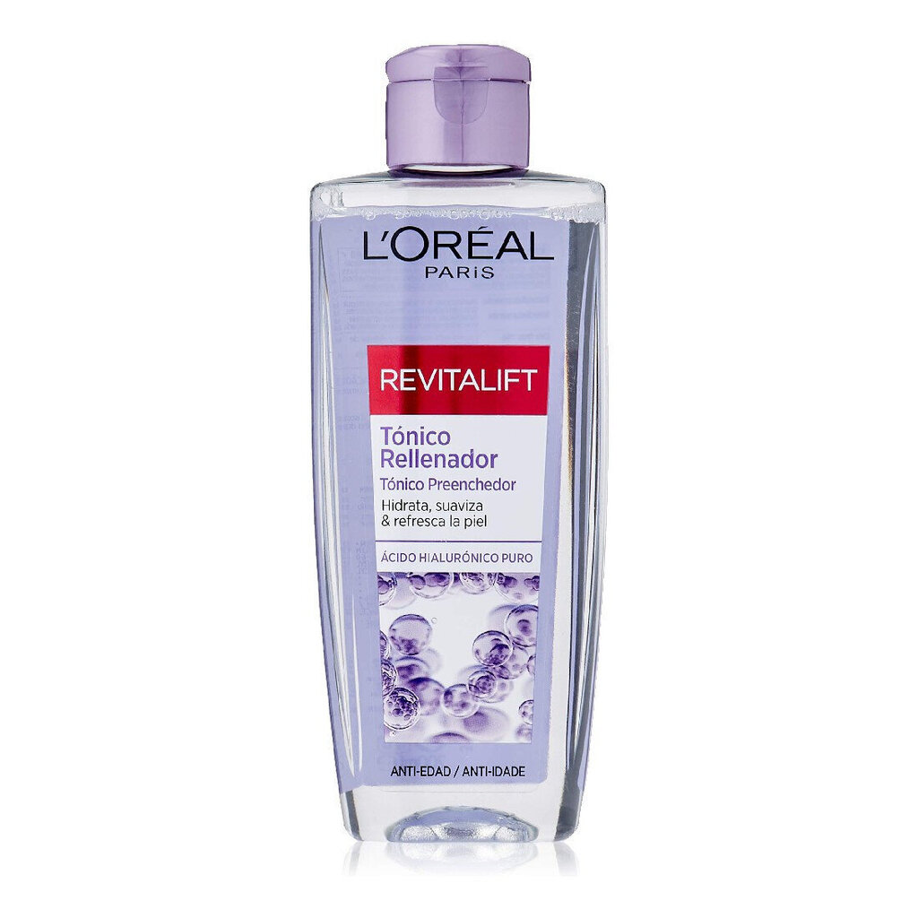 Atjaunojošs tīrīšanas toneris Revitalift L'Oreal Make Up (200 ml) cena un informācija | Sejas ādas kopšana | 220.lv