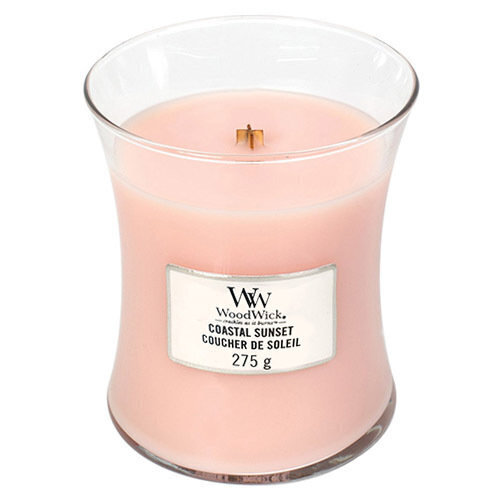 WoodWick aromātiskā svece Coastal Sunset, 275 g cena un informācija | Sveces un svečturi | 220.lv