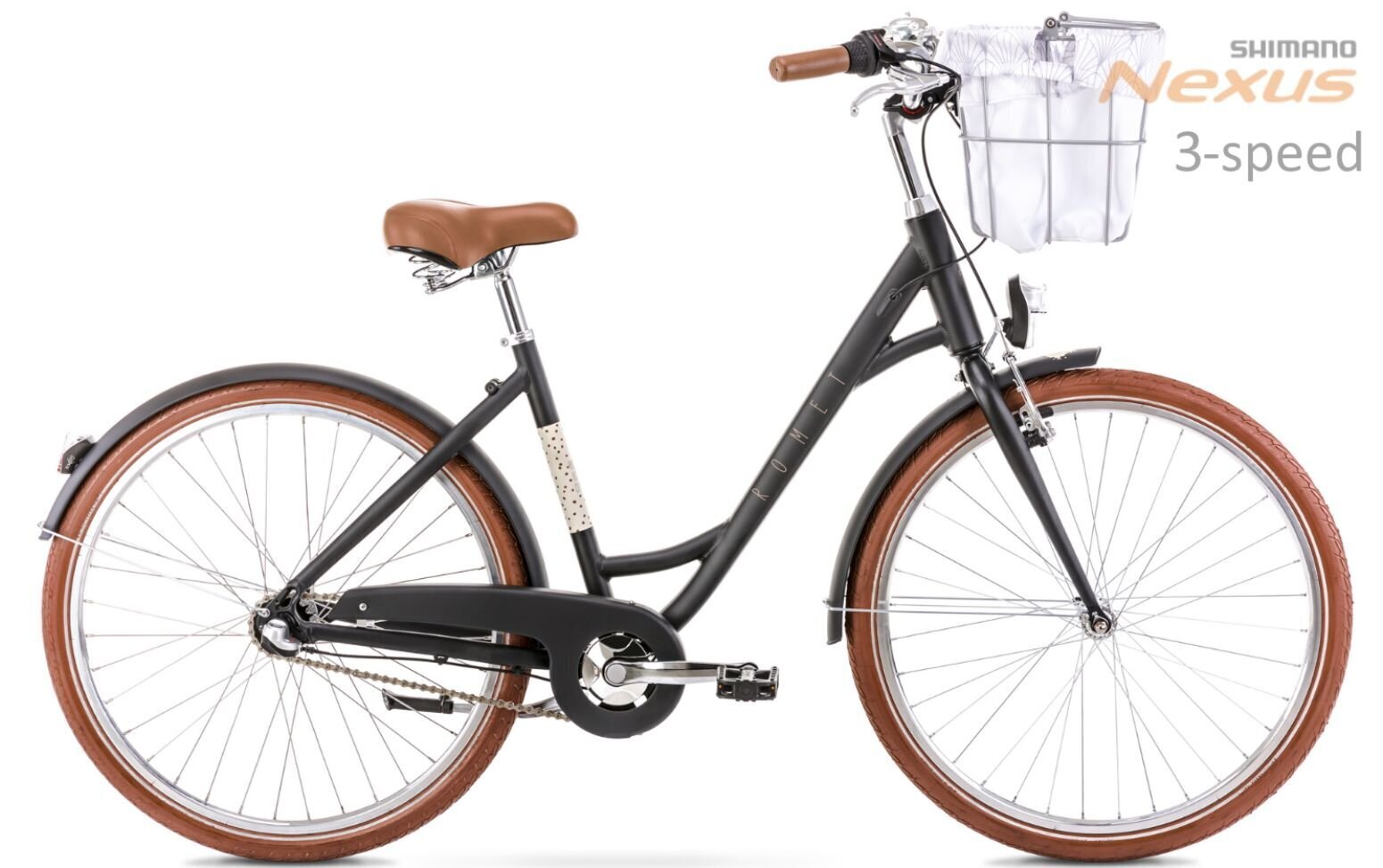 Pilsētas velosipēds Romet Pop Art Eco 28" Alu 2022, melns cena un informācija | Velosipēdi | 220.lv
