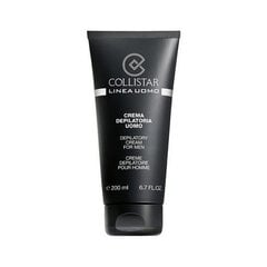 Matiņu noņemšanas krēms Collistar Men Depilatory Cream, 200 ml цена и информация | Средства для депиляции | 220.lv