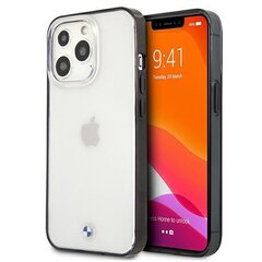 BMW BMHCP13XPCUMRBK Signature Collection Силиконовый чехол для Apple iPhone 13 Pro Прозрачный цена и информация | Чехлы для телефонов | 220.lv