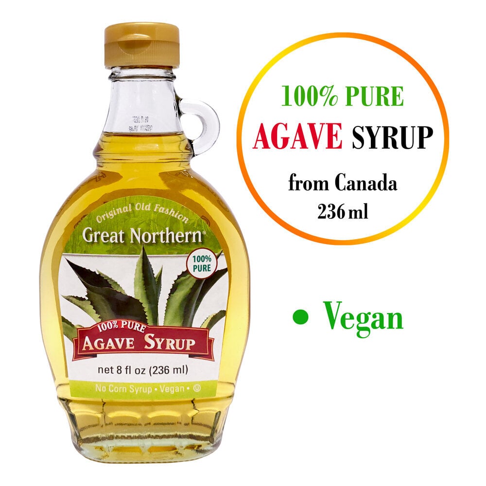 Agaves sīrups no Kanādas, 100% Pure Agave Syrup, 236ml cena un informācija | Mērces | 220.lv