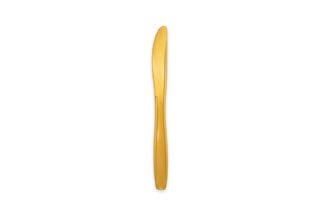 Ножи MoodFood 19см, золотистого цвета., 50 шт. цена и информация | Столовые приборы | 220.lv