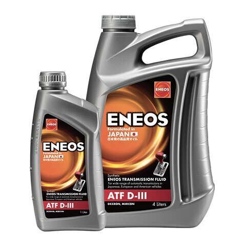 Automātiskās transmisijas eļļa ENEOS Premium ATF D III sintētiska 4L cena un informācija | Motoreļļas | 220.lv