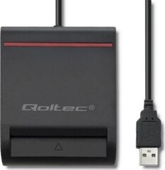 Кард-ридер Qoltec 50642 цена и информация | Адаптеры и USB разветвители | 220.lv
