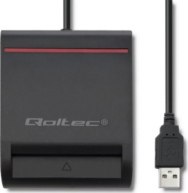 Qoltec 50642 karšu lasītājs цена и информация | Adapteri un USB centrmezgli | 220.lv