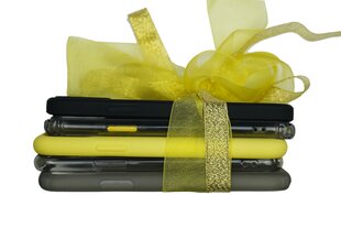 Чехол Gift Set Soundberry 5 for Apple iPhone 11 Pro, selection of yellow and black цена и информация | Чехлы для телефонов | 220.lv