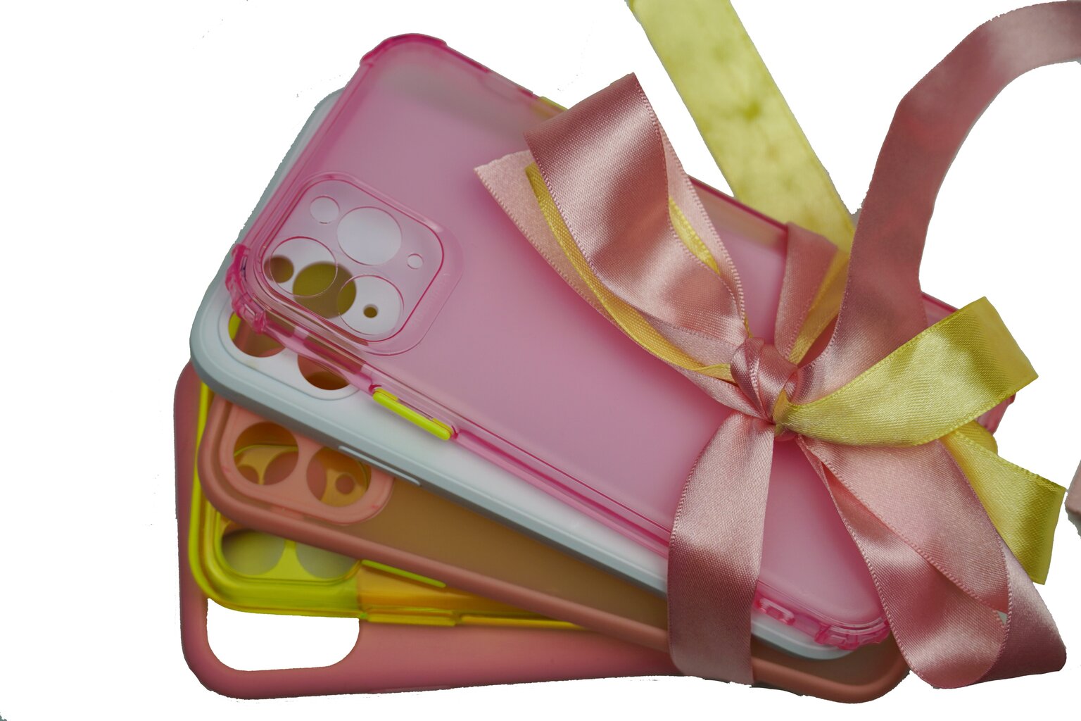 Aizsargvāciņi "Gift Set Soundberry 5 " paredzēts Apple iPhone 11 Pro - selection of pink and neon lime cena un informācija | Telefonu vāciņi, maciņi | 220.lv