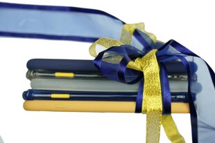 Aizsargvāciņi "Gift Set Soundberry 5 " paredzēts Apple iPhone 7Plus/8Plus - selection of midnight blue and sunny yellow cena un informācija | Telefonu vāciņi, maciņi | 220.lv