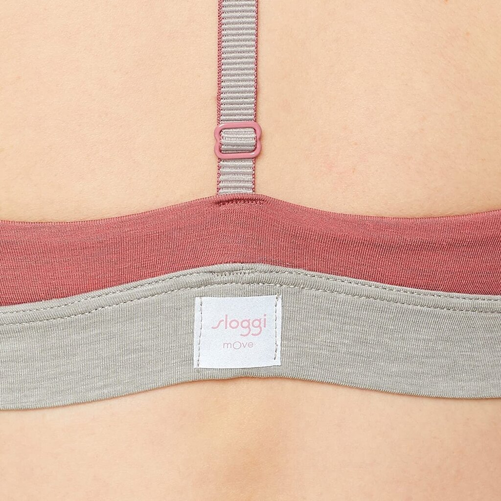 Sporta krūšturis Sloggi women mOwe Flow Bralette, bordo цена и информация | Sporta apģērbs sievietēm | 220.lv